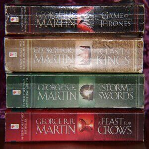 Game of Thrones paperback Books 1-4